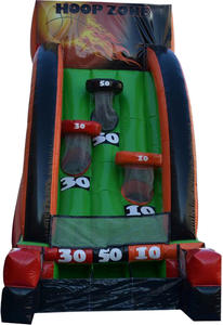 Juego de arcade de video de baloncesto inflable para niños y adultos Alquiler de fiesta Hoop Zone juego de disparos de baloncest - Product Image 5