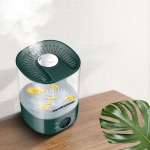 4.5L Large Capacity Ultrasonic Cool Mist Humidifier Quiet Adjustable Mist Smart-Touch Screen Air Humidifier for <b>Home</b> Desk - Product Image 1