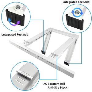 Support de climatiseur Qualward, support de climatiseur pour fenêtre sans perçage, robuste, jusqu'à 200 lb - Product Image 3
