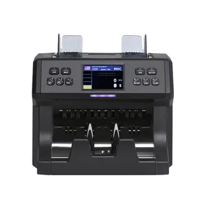 Multi Currency gold money counter value bill sorter machine banknote counter with Interface Thermal Printer