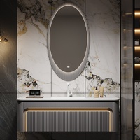 Armoire de coiffeuse de salle de bain en bois massif armoire de toilette murale armoire de toilette suspendue armoire de toilette armoire de toilette