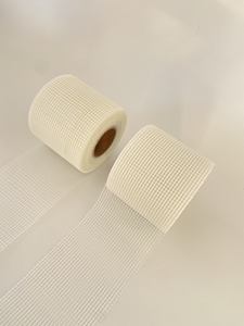 75G Alkalibeständiges Platin-Glasfasernetz-Klebeband Weiß 8*8 10CM*30M Hochhaftend Trockenbau-Schutz Lochreparatur - Product Image 1