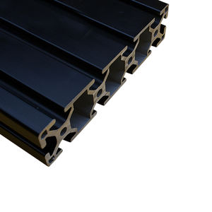 6063 2020 2080 3030 <span class=keywords><strong>4040</strong></span> 9090 120120อะลูมิเนียมชุบผิวสีดำโปรไฟล์อลูมิเนียมอัดขึ้นรูปสล็อต T อะลูมิเนียม CNC - Product Image 6