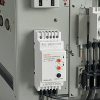Module de relais de contrôle de niveau de liquide miniature RELETEK RD-LC5 AC220V 50/60HZ Affichage LED Montage sur rail DIN Haute puissance Scellé 8A