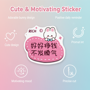 Pegatinas personalizadas con impresión digital, pegatinas con purpurina troqueladas, pegatinas de lujo, pegatinas circulares troqueladas - Product Image 4