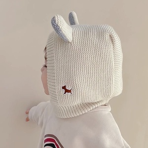 Sciarpa Invernale per Bambini con Orecchie di Coniglio, Foderata in Pile, Spessa, Antivento, con Motivi Cartoon per Bambini e Bambine - Product Image 3