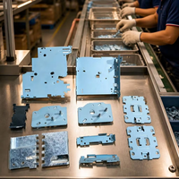 Machine de traitement de tôles métalliques de précision, pièces d'emboutissage et de pliage OEM, acier inoxydable, aluminium, laiton, ISO9001