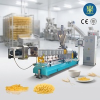 Machine industrielle électrique en acier inoxydable pour la fabrication de pâtes à vendre, ligne de production automatique de spaghetti et de macaroni