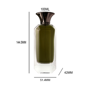 Flacone Spray per Profumo in Vetro Trasparente da 100ml con Base Spessa, Tappo in Lega di Zinco e Confezione Regalo, Vendita all'Ingrosso - Product Image 6