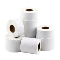 Étiquettes d'impression thermique autocollantes personnalisables de haute qualité pour la promotion, les supermarchés, les épiceries, les codes-barres