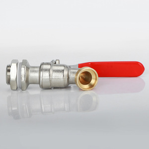 Robinet d'angle Kangweishen 12 mm en laiton avec levier pour réservoir de cire, eau chaude et froide PN16 - Product Image 2
