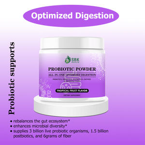 Factory Direct Probiotic Powder with Total Carbohydrate Support Brain Mood Promote Healthy Immune Function Health Powder - Product Image 3