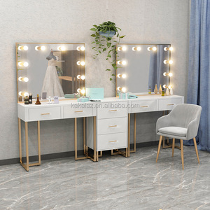 <strong>Cheap</strong> Salon Station Furniture Beauty Salon <strong>hollywood</strong> Make up <strong>Mirrors</strong> - Product Image 3