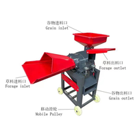 Broyeur et coupe-paille automatique ultra-fin pour le traitement des aliments pour volailles/bovins en ferme