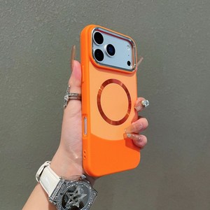 Funda Magnética de Cuero PU de Alta Calidad para Teléfono Móvil <span class=keywords><strong>iPhone</strong></span> 17 Air 16 15 14 Pro Max, Fundas Antigolpes con Cubierta Trasera Suave Esmerilada - Product Image 4