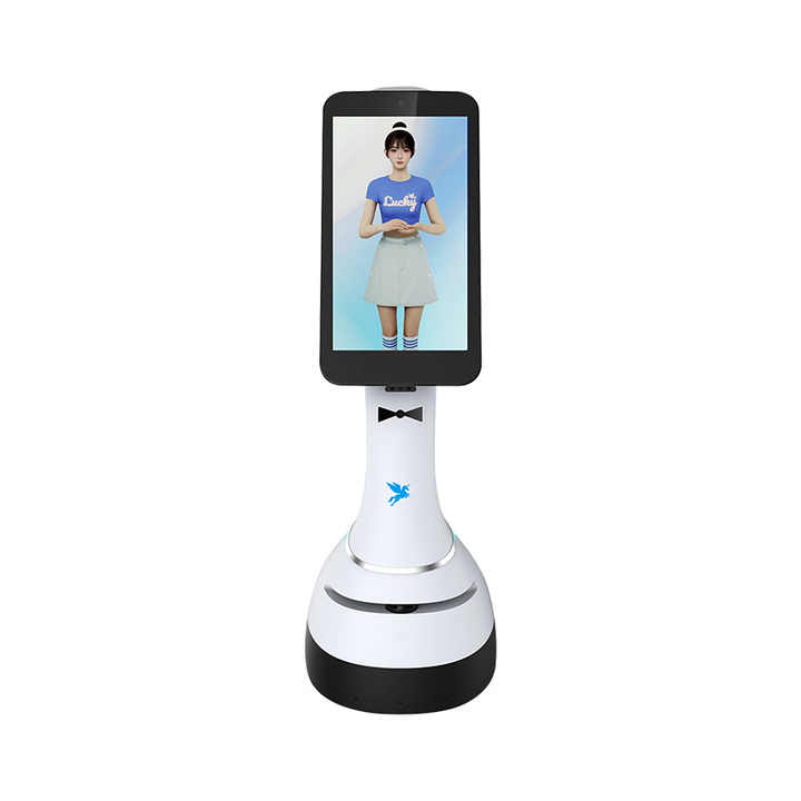 Pangolin Virtual Digital Interactive Service Robot Intelligent Welcome Guide for Exhibition Halls