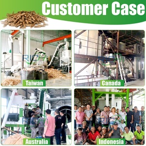 Certification CE Chine Professionnel 5000 tonnes par mois Ensemble complet Ligne de granulés de bois pour les déchets de pin EFB Log - Product Image 3
