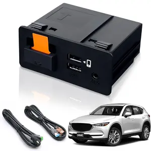 CARABC Smart Media Box Apple Carplay Decoder Android Auto Usb Adapter Hub Oem Apple Carplay For Mazda Cx-3 / Cx3 2