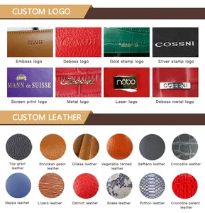 Mode Frauen lange Geldbörse Brieftasche Leder benutzer definierte personal isierte Logo Brieftasche Geldbörse für Damen