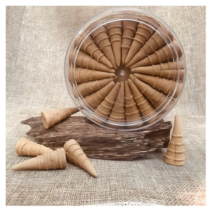 Cono de incienso natural de buena calidad, madera perfumada de Rosa y sándalo, paquete a granel, conos de incienso de reflujo de Vietnam - Product Image 1