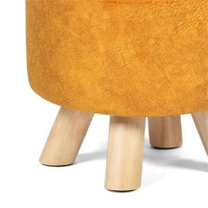 Pouf <span class=keywords><strong>Sgabello</strong></span> Rotondo Moderno <span class=keywords><strong>a</strong></span> 4 Gambe di Alta Qualità per Bambini - Product Image 3