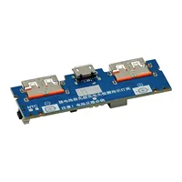 Carte de chargeur de batterie au lithium LED double USB 5V 2.4A Micro/Type-C USB Mobile Power Bank 18650 Module de charge