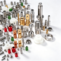 Pièces usinées CNC sur mesure en acier inoxydable et aluminium, petites pièces, usinage CNC sur tour et fraiseuse 5 axes