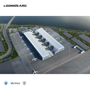Hangar préfabriqué à <span class=keywords><strong>grande</strong></span> portée certifié CE CWB, résistant à la pluie et au vent, pour usage personnel - Product Image 1