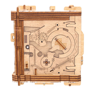 YUESHEN Boîte de puzzle en bois personnalisée Labyrinthe de Cambridge, labyrinthe mécanique, casse-tête, pièces en bois usinées CNC - Product Image 3