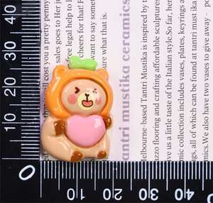 Mignon Dauphin Capibara Mode Résine Charmes Visage Lumineux pour DIY Crème Colle Téléphone Cas Réfrigérateur Autocollant Décoration Lucite - Product Image 6