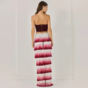 Nuovo abito da <span class=keywords><strong>sera</strong></span> a due pezzi <span class=keywords><strong>di</strong></span> fascia alta alta alta qualità abito da <span class=keywords><strong>sera</strong></span> a due pezzi abito da donna - Product Image 5