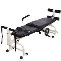 Lit de traction cervicale multifonctionnel avec décompression lombaire et chauffage pour la rééducation en clinique