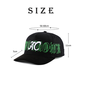 Bsci Nhà Máy Tùy Chỉnh 5 Bảng Điều Chỉnh Unisex Thêu Mũ Bóng Chày Có Thể Điều Chỉnh Kích Thước Cao Cấp Cấu Trúc Satin Lót Mũ Bóng Chày - Product Image 3