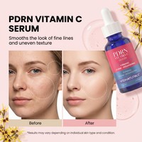 Sérum PDRN en marque privée, réparation de la peau coréenne, acide férulique, vitamine E, vitamine C, anti-âge, raffermissant, boostant l'éclat, sérum facial OEM