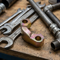 Colliers de serrage à bride fendue forgés non finis en acier inoxydable robustes pour usage industriel ; Disponibles en plusieurs spécifications