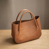 Tas Selempang Wanita Kulit Asli BS INTERNATIONAL, Lipat, Tahan Air, Kasual, dengan Tali Selempang dan Ritsleting