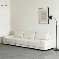 Weißes Luxus-Ecksofa für Zuhause, Wohnzimmermöbel, Lounge-Garnitur, 3-Sitzer Moderne Sektionalsofas in L- und U-Form für das Wohnzimmer