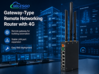 Routeur de réseau industriel WiFi 4G Milesgo RT5001-WIFI-4G pour IoT, SCADA, BMS et communication de périphériques distants