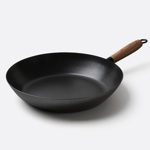 Quality Eco-Friendly 28cm Carbon Steel Kitchen Fry <b>Pan</b> Bakelite Handle Nonstick Coating 2.0-3.0L Capacity Gas Induction Stoves - Product Image 2