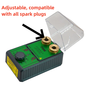 Testeur de prise à double trou DUOYI DY28 avec adaptateur d'alimentation 12V, outil de test de comparaison réglable 1000-6000 tr/min - Product Image 2