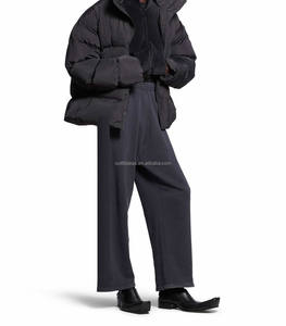 Chaussures Derby Oxford unisexes de luxe à bout carré allongé et exagéré en cuir de veau pour hommes, mocassins Romeo à talon pliable en cuir verni - Product Image 2