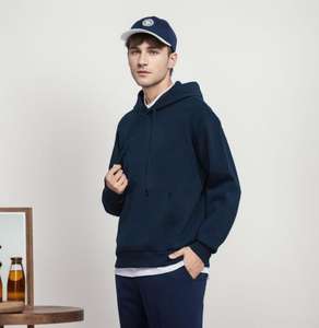 Sudaderas con Capucha Extra Grandes de Algodón para Hombre, al por Mayor, de Alta Calidad, Lisas, Personalizables con Bordado - Product Image 5