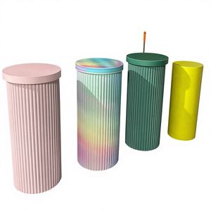 SMOOTH Nuevo Centro de Mesa Profesional Moderno, Soporte de Flores Acrílico Rectangular, Diseño de Pedestal Colorido con Espejo - Product Image 1