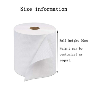 Giá rẻ nhất giá khăn giấy cao absorbency tùy chỉnh Trinh bột giấy 20 ''jumbo cuộn đa mục đích tay khăn giấy cuộn - Product Image 3