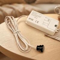 Interrupteur à détecteur de mouvement PIR à détection par geste de la main 800W 110-240VAC Détection à courte portée 5-6cm IP20 pour le contrôle de l'éclairage des armoires de cuisine