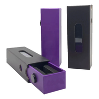Vente en gros Boîte d'emballage CR résistante aux enfants de 1ml 0.5ml 2ml Boîte en PVC avec fenêtre cadeau pour enfants