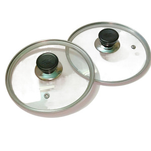 Großhandel Pfannen deckel Abdeckung Universal Deckel aus gehärtetem Glas für Kochgeschirr Teile und Deckel Ersatz - Product Image 2