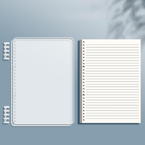 Carnet à feuilles mobiles réutilisable <span class=keywords><strong>A4</strong></span> A5 B5 personnalisé, esthétique, économique et en gros - Product Image 5