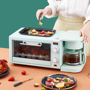 Máquina de café 3 en 1 para <span class=keywords><strong>desayuno</strong></span>, horno <span class=keywords><strong>con</strong></span> cafetera, 12L, nuevo catálogo - Product Image 1