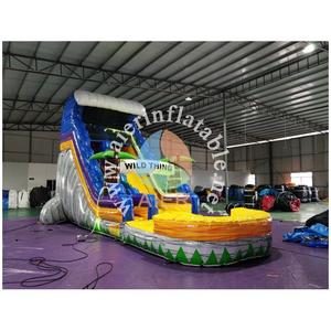 <span class=keywords><strong>Toboggan</strong></span> aquatique gonflable de 20 pieds, <span class=keywords><strong>toboggan</strong></span> aquatique gonflable WILD THING <span class=keywords><strong>avec</strong></span> éclairage LED, en vente - Product Image 2